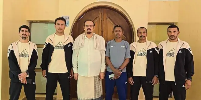 صافرة مأرب تقتحم دوري الأضواء.. استقبال رسمي يحتفي بإنجاز حكام المحافظة وتأهلهم للدرجة الأولى