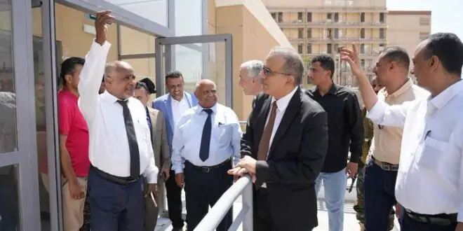 وزير الصحة يطلع على مشاريع صحية استراتيجية في عدن بدعم ألماني بأكثر من 4 ملايين دولار