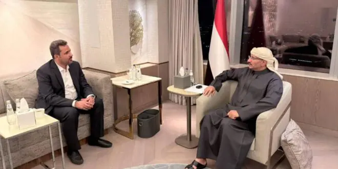 الفريق الركن طارق صالح يبحث مع محافظ لحج تعزيز الخدمات ودور مؤسسات الدولة