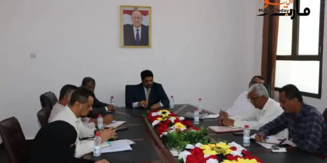 وزير التعليم الفني يبحث في عدن تحديات قطاع التخطيط والمشاريع وآليات تطوير الأداء